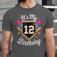 It's My 12th Birthday Baseball Fan Celebration Unisex Jersey T-Shirt It's My 12th Birthday Baseball Fan Celebration Unisex Jersey T-Shirt