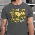 I Just Hit 100 Days Of School Baseball Teacher Boy Girl Kid Unisex Jersey T-Shirt I Just Hit 100 Days Of School Baseball Teacher Boy Girl Kid Unisex Jersey T-Shirt
