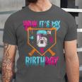 Kids Baseball Drip Bruh It's My 6th Birthday Boy Ice Cream Drip Unisex Jersey T-Shirt Kids Baseball Drip Bruh It's My 6th Birthday Boy Ice Cream Drip Unisex Jersey T-Shirt