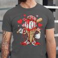 Kids Baseball Drip Ice Cream Apparel Kids Boys Valentine Unisex Jersey T-Shirt