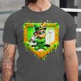 Leprechaun Baseball St Patricks Day Ice Cream Drip Men Boys Unisex Jersey T-Shirt Leprechaun Baseball St Patricks Day Ice Cream Drip Men Boys Unisex Jersey T-Shirt