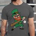 Leprechaun Baseball St Patricks Day Saint Pattys Men Boys Unisex Jersey T-Shirt