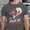 Mask On Fear Gone Baseball Catcher Softball Unisex Jersey T-Shirt Mask On Fear Gone Baseball Catcher Softball Unisex Jersey T-Shirt