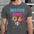 Mason 67 Ice Cream Drip Baseball Ice Cream Drip Unisex Jersey T-Shirt Mason 67 Ice Cream Drip Baseball Ice Cream Drip Unisex Jersey T-Shirt