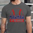 Mawmaw Rookie Of Year 1st Birthday Baseball Theme Matching Unisex Jersey T-Shirt