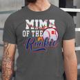 Mima Rookie Of Year 1st Birthday Baseball Theme Matching Unisex Jersey T-Shirt
