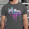 Mom Baseball Ice Cream Drip Birthday Boy Family Unisex Jersey T-Shirt Mom Baseball Ice Cream Drip Birthday Boy Family Unisex Jersey T-Shirt