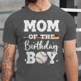 Mom Of The Birthday Boy Baseball Bday Family Unisex Jersey T-Shirt Mom Of The Birthday Boy Baseball Bday Family Unisex Jersey T-Shirt