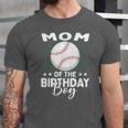 Mom Of The Birthday Boy Baseball Player Birthday Unisex Jersey T-Shirt Mom Of The Birthday Boy Baseball Player Birthday Unisex Jersey T-Shirt