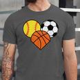 Mom Sports Heart Soccer Basketball Baseball Softball Unisex Jersey T-Shirt Mom Sports Heart Soccer Basketball Baseball Softball Unisex Jersey T-Shirt