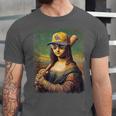 Mona Lisa Baseball Trending Aesthetic Streetwear Unisex Jersey T-Shirt