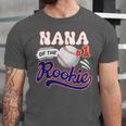 Nana Rookie Of Year 1st Birthday Baseball Theme Matching Unisex Jersey T-Shirt Nana Rookie Of Year 1st Birthday Baseball Theme Matching Unisex Jersey T-Shirt