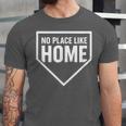 No Place Like Home Baseball Home Plate Unisex Jersey T-Shirt No Place Like Home Baseball Home Plate Unisex Jersey T-Shirt