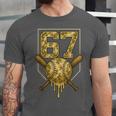 Number 67 Baseball Drip Camo Six Seven Meme Boys Kids Unisex Jersey T-Shirt Number 67 Baseball Drip Camo Six Seven Meme Boys Kids Unisex Jersey T-Shirt