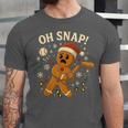 Oh Snap Gingerbreadman Christmas Baseball Unisex Jersey T-Shirt Oh Snap Gingerbreadman Christmas Baseball Unisex Jersey T-Shirt