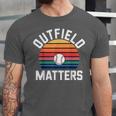 Outfield Matters Baseball Outfielder Athlete Sports Unisex Jersey T-Shirt