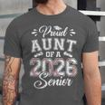 Proud Aunt Of A 2026 Senior Baseball Graduate Unisex Jersey T-Shirt Proud Aunt Of A 2026 Senior Baseball Graduate Unisex Jersey T-Shirt