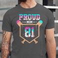 Proud Mom Baseball Player Number 81 Ice Cream Drip Unisex Jersey T-Shirt Proud Mom Baseball Player Number 81 Ice Cream Drip Unisex Jersey T-Shirt