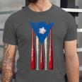 Puerto Rican Baseball Bats Puerto Rico Flag Pride BéIsbol Unisex Jersey T-Shirt