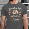 Retro Quote Just a Bit Outside Baseball Vintage Unisex Jersey T-Shirt Retro Quote Just a Bit Outside Baseball Vintage Unisex Jersey T-Shirt