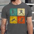 Retro Style Baseball Lover Playing Men Women Kids Baseball Unisex Jersey T-Shirt
