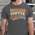 Weekends Coffee Baseball Retro Vibes Unisex Jersey T-Shirt Weekends Coffee Baseball Retro Vibes Unisex Jersey T-Shirt