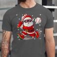 Santa Baseball Christmas Pajamas Xmas Men Boy Toddlers Unisex Jersey T-Shirt Santa Baseball Christmas Pajamas Xmas Men Boy Toddlers Unisex Jersey T-Shirt