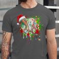 Santa Sports Ice Baseball Christmas Xmas Pajama Kid Men Boys Unisex Jersey T-Shirt Santa Sports Ice Baseball Christmas Xmas Pajama Kid Men Boys Unisex Jersey T-Shirt