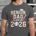 Senior Dad Class Of 2026 Graduate Baseball 2026 Graduation Unisex Jersey T-Shirt Senior Dad Class Of 2026 Graduate Baseball 2026 Graduation Unisex Jersey T-Shirt