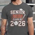 Senior Mom Class Of 2026 Graduate Baseball 2026 Graduation Unisex Jersey T-Shirt Senior Mom Class Of 2026 Graduate Baseball 2026 Graduation Unisex Jersey T-Shirt