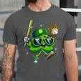 Shamrock Lucky Clover Baseball Patricks Day Family Matching Unisex Jersey T-Shirt