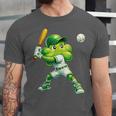 Shamrock Playing Baseball St Patricks Day Men Boys Kid Unisex Jersey T-Shirt Shamrock Playing Baseball St Patricks Day Men Boys Kid Unisex Jersey T-Shirt