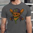 Six Seven 6 7 Baseball Skull Drip Halloween Horror Sports Unisex Jersey T-Shirt Six Seven 6 7 Baseball Skull Drip Halloween Horror Sports Unisex Jersey T-Shirt