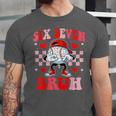 Six Seven 67 Bruh 6 7 Meme Baseball Ice Cream Drip Valentine Unisex Jersey T-Shirt Six Seven 67 Bruh 6 7 Meme Baseball Ice Cream Drip Valentine Unisex Jersey T-Shirt