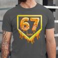 Six Seven 67 Meme Gen Alpha Slang Baseball 101 Unisex Jersey T-Shirt Six Seven 67 Meme Gen Alpha Slang Baseball 101 Unisex Jersey T-Shirt