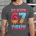 Six Seven Bruh 67 Ice Cream Drip Baseball For Men Women Kids Unisex Jersey T-Shirt Six Seven Bruh 67 Ice Cream Drip Baseball For Men Women Kids Unisex Jersey T-Shirt