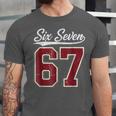 Six Seven Meme Boys Girls Kids 67 Baseball Jersey Unisex Jersey T-Shirt