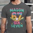 Six Seven Meme Mason Ice Cream Drip Baseball Number 67 Unisex Jersey T-Shirt Six Seven Meme Mason Ice Cream Drip Baseball Number 67 Unisex Jersey T-Shirt