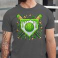 St Patrick Day Baseball Drip Ice Cream Boys Men Unisex Jersey T-Shirt St Patrick Day Baseball Drip Ice Cream Boys Men Unisex Jersey T-Shirt