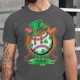 St Patrick Day Baseball Drip Ice Cream Kids Boys Men Unisex Jersey T-Shirt St Patrick Day Baseball Drip Ice Cream Kids Boys Men Unisex Jersey T-Shirt