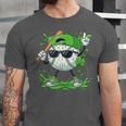 St Patrick Day Baseball Drip Ice Cream Baseball Player Men Unisex Jersey T-Shirt