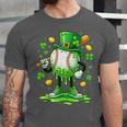 St Patrick Day Baseball Drip Ice Cream Baseball Unisex Jersey T-Shirt
