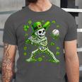 St Patricks Day Baseball Skeleton Irish Leprechaun Hat Boys Unisex Jersey T-Shirt