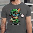 St Patricks Day Leprechaun Baseball Saint Paddys Boys Men Unisex Jersey T-Shirt