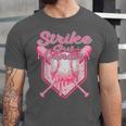 Strike Out Breast Cancer Baseball Drip For Boys Youth Unisex Jersey T-Shirt Strike Out Breast Cancer Baseball Drip For Boys Youth Unisex Jersey T-Shirt