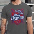 Team Boricua Puerto Rico Baseball Coqui Frog Pava Hat Fan Unisex Jersey T-Shirt