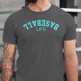 Upside Down Baseball Life Game Day Boys Girls Youth Unisex Jersey T-Shirt