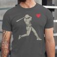 Valentines Day Baseball Batter Silhouette Heart Men Boy Kids Unisex Jersey T-Shirt Valentines Day Baseball Batter Silhouette Heart Men Boy Kids Unisex Jersey T-Shirt