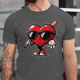 Valentines Day Baseball Heart Bat Sunglasses Men Boys Kids Unisex Jersey T-Shirt Valentines Day Baseball Heart Bat Sunglasses Men Boys Kids Unisex Jersey T-Shirt