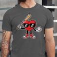 Valentines Day Heart Baseball Player Sports Boys Kids Men Unisex Jersey T-Shirt